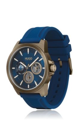 hugo boss watch blue strap