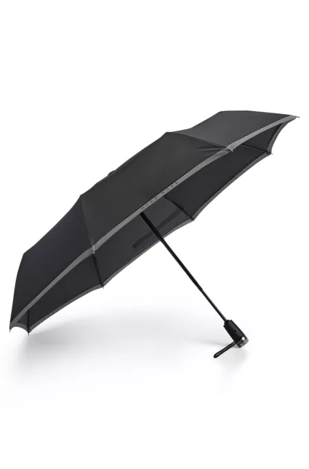 Pocket umbrella with grey border