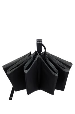 BOSS - Pocket umbrella with grey border