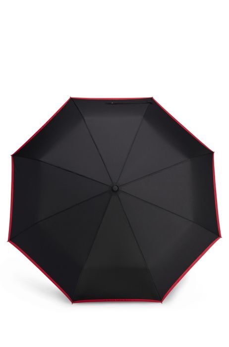 Cyberruimte Zeeanemoon lawaai BOSS - Pocket umbrella with red border