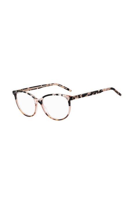 Acetate optical frames with Havana-inspired pattern, Assorted-Pre-Pack