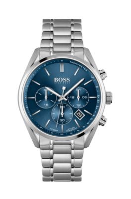 blue hugo boss watch