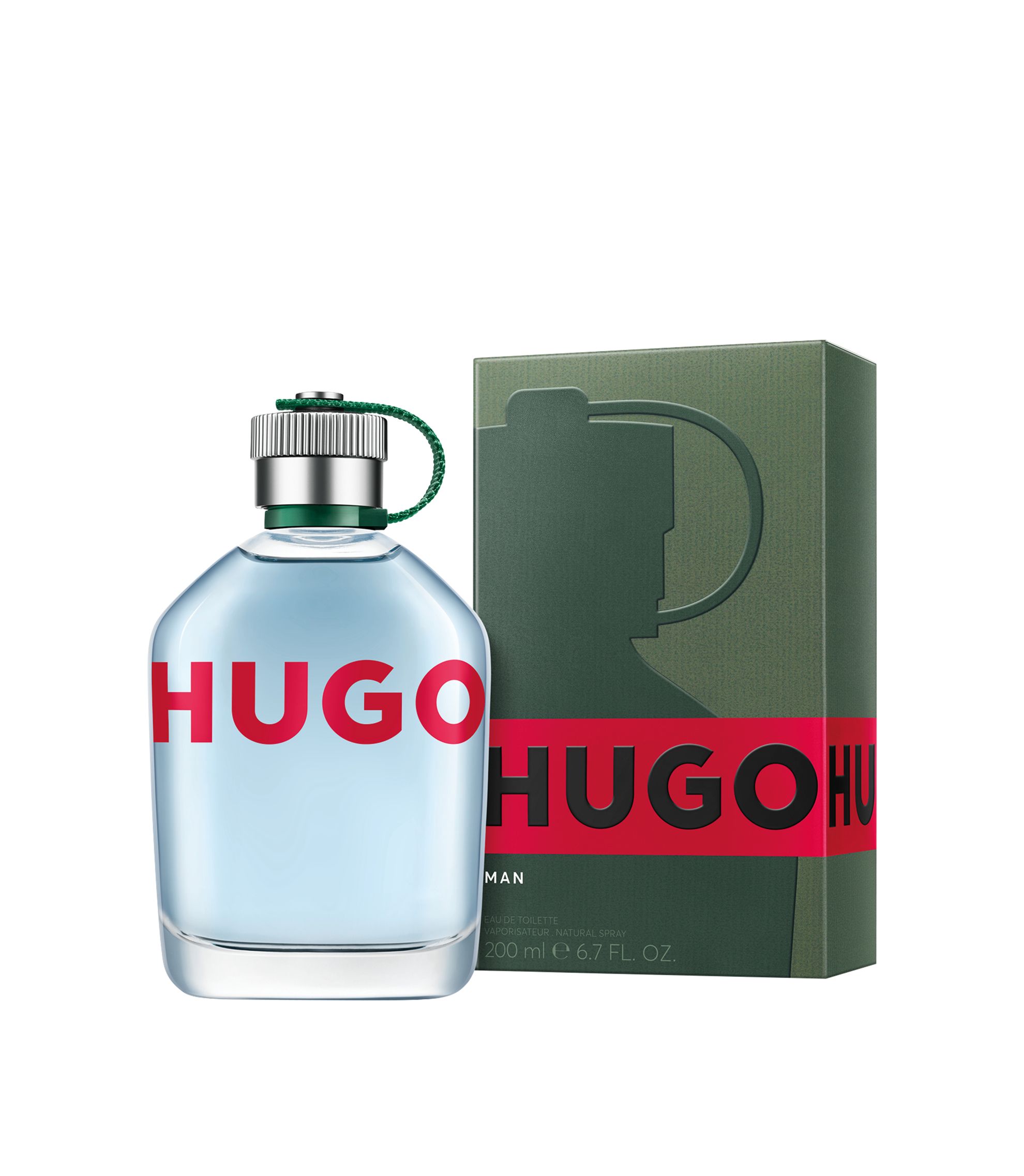 Eau De Toilette HG Man 200 Ml Pour Homme - Flacon Neuf, Origine France, Parfum Frais !