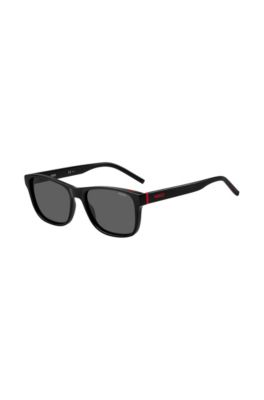 HUGO - Solbriller sort med rødt
