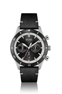 black hugo boss watch