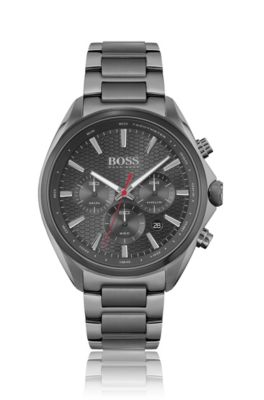 black hugo boss watch