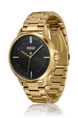 hugo boss gold watch