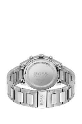 iced out hugo boss watch