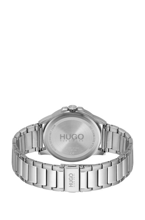 HUGO - Stainless-steel watch with link bracelet