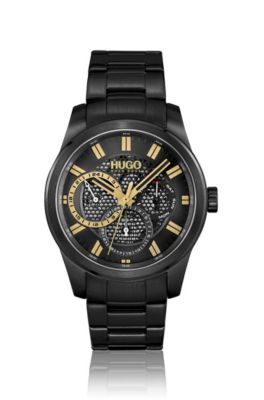 hugo boss silicone strap watch