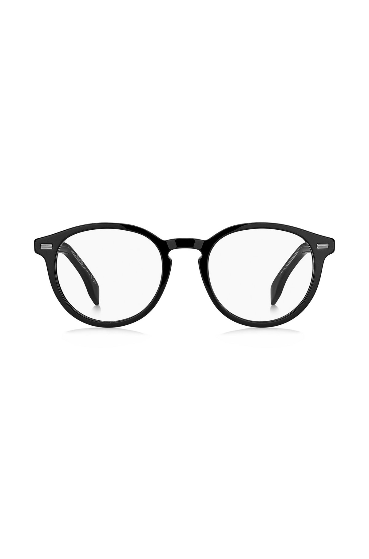 Black-acetate optical frames with metal rivets, Assorted-Pre-Pack