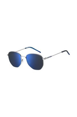 Hugo Boss Pilot Style Sunglasses 0345/S 86Q02 