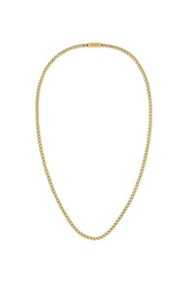 Gold-tone chain necklace
