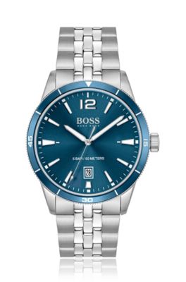 blue hugo boss watch