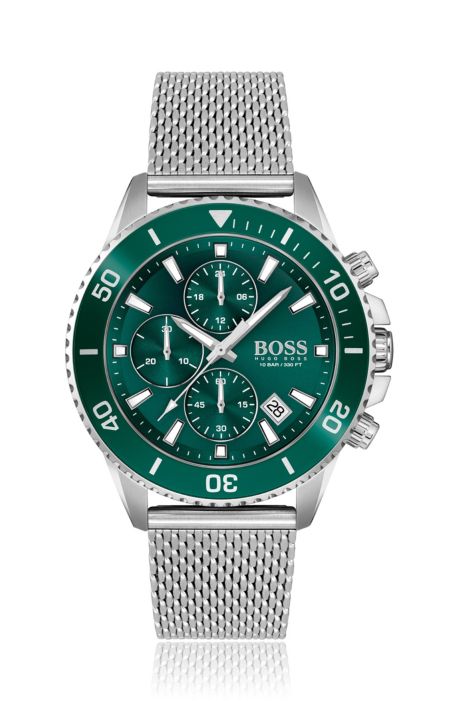 BOSS - chronograph watch with rotating