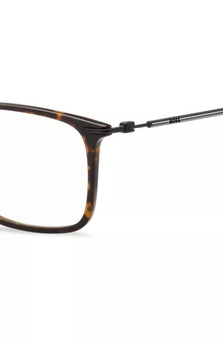 Montura para gafas graduadas de acetato con patillas ligeras