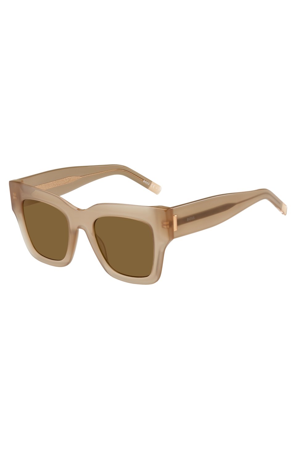 Opal bio-acetate sunglasses with signature hardware