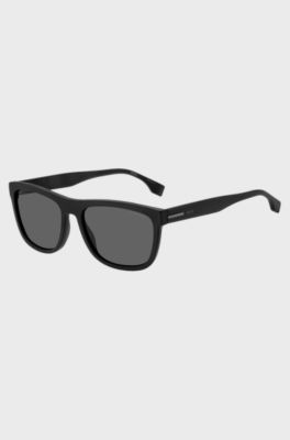 Black-acetate sunglasses with polarised lenses, Assorted-Pre-Pack
