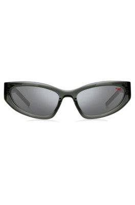 Hugo Grey-acetate sunglasses with 3D monogram övrigt herr – bild 2