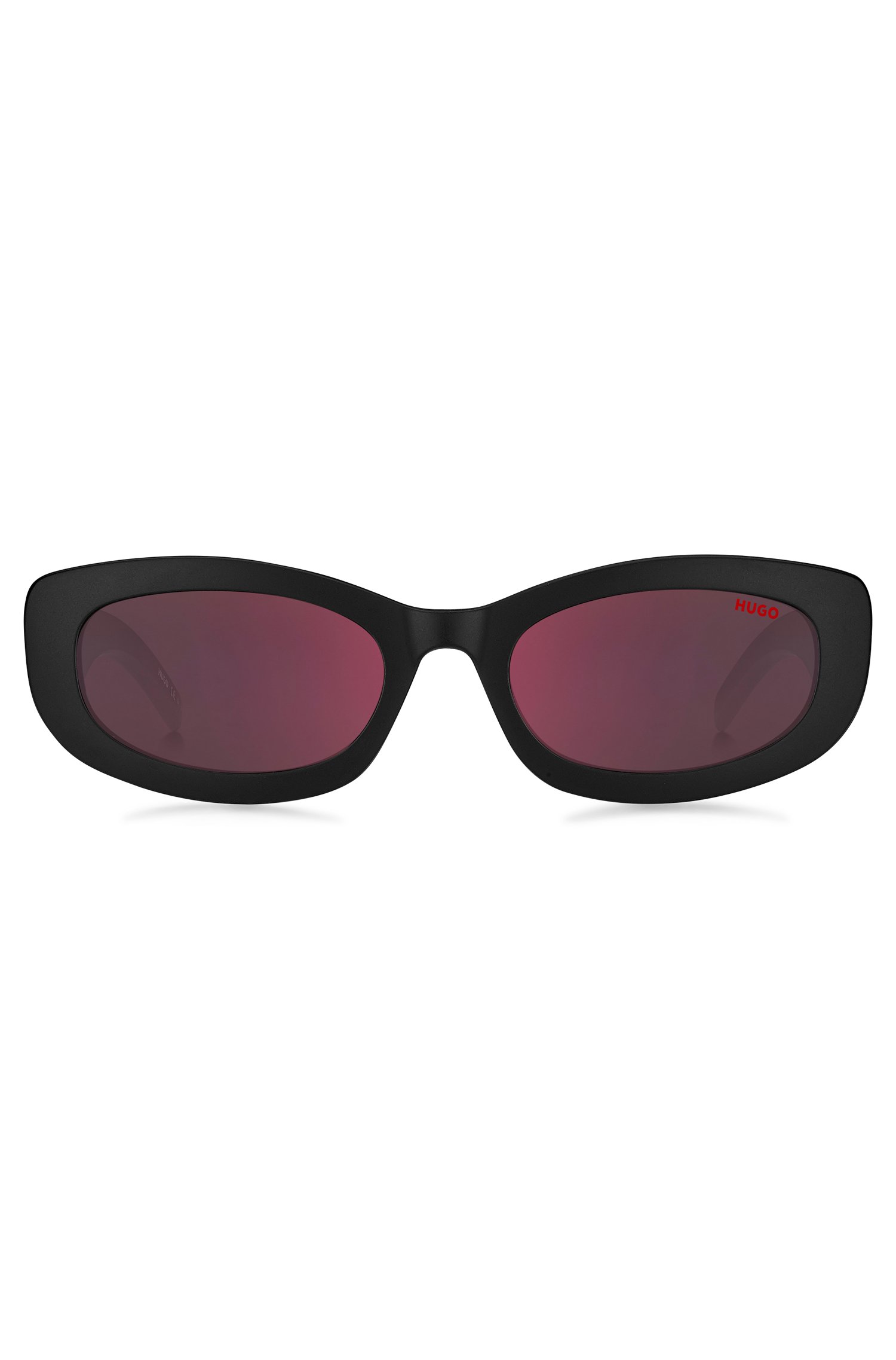 Hugo Sunglasses with coloured-enamel detail solglasögon dam – bild 2