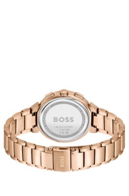 Gold-tone watch with tonal dial, Gold