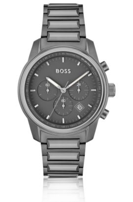 hugo boss black face watch