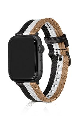 BOSS - Signature-stripe strap for Apple Watch
