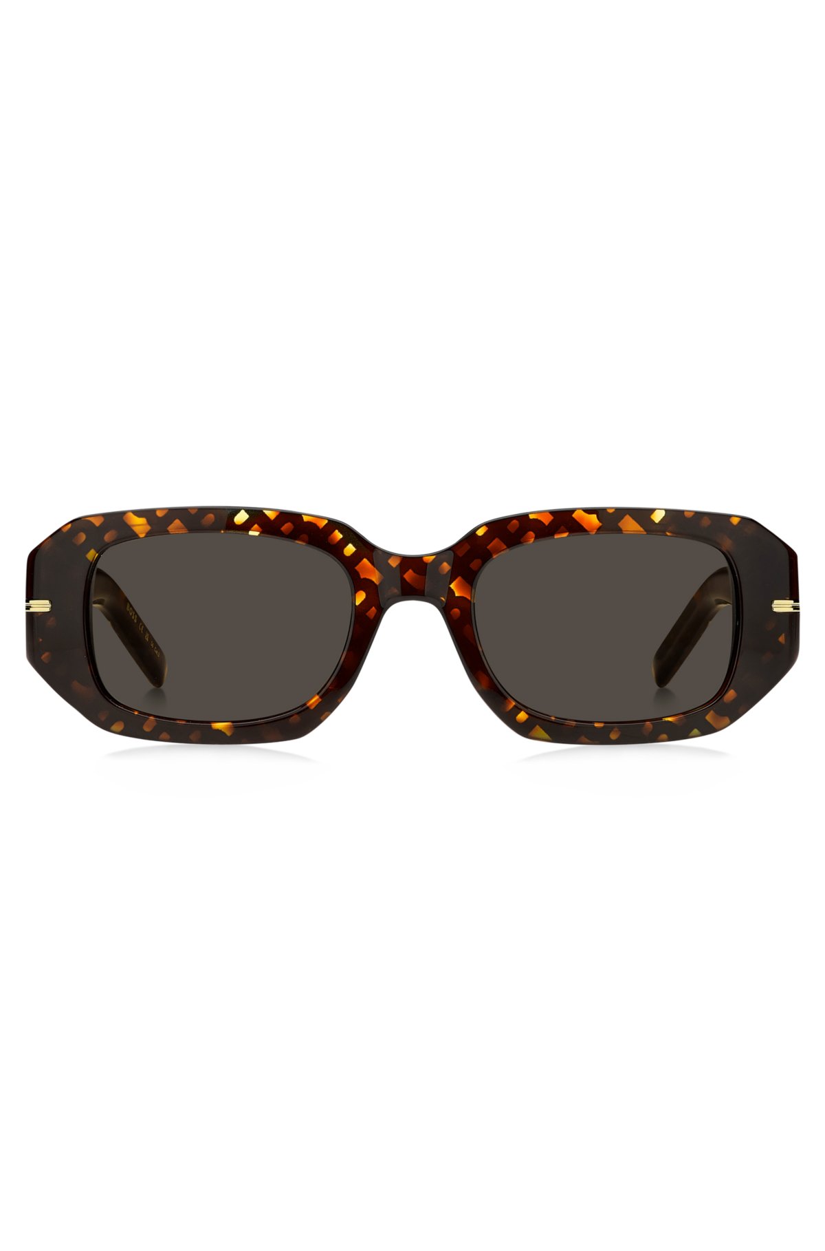 Acetate sunglasses with monogram pattern, Patterned
