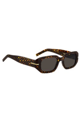 Boss Acetate sunglasses with monogram pattern solglasögon dam – bild 3