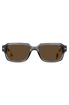 Boss Transparent-acetate sunglasses with Havana detailing övrigt herr – bild 2
