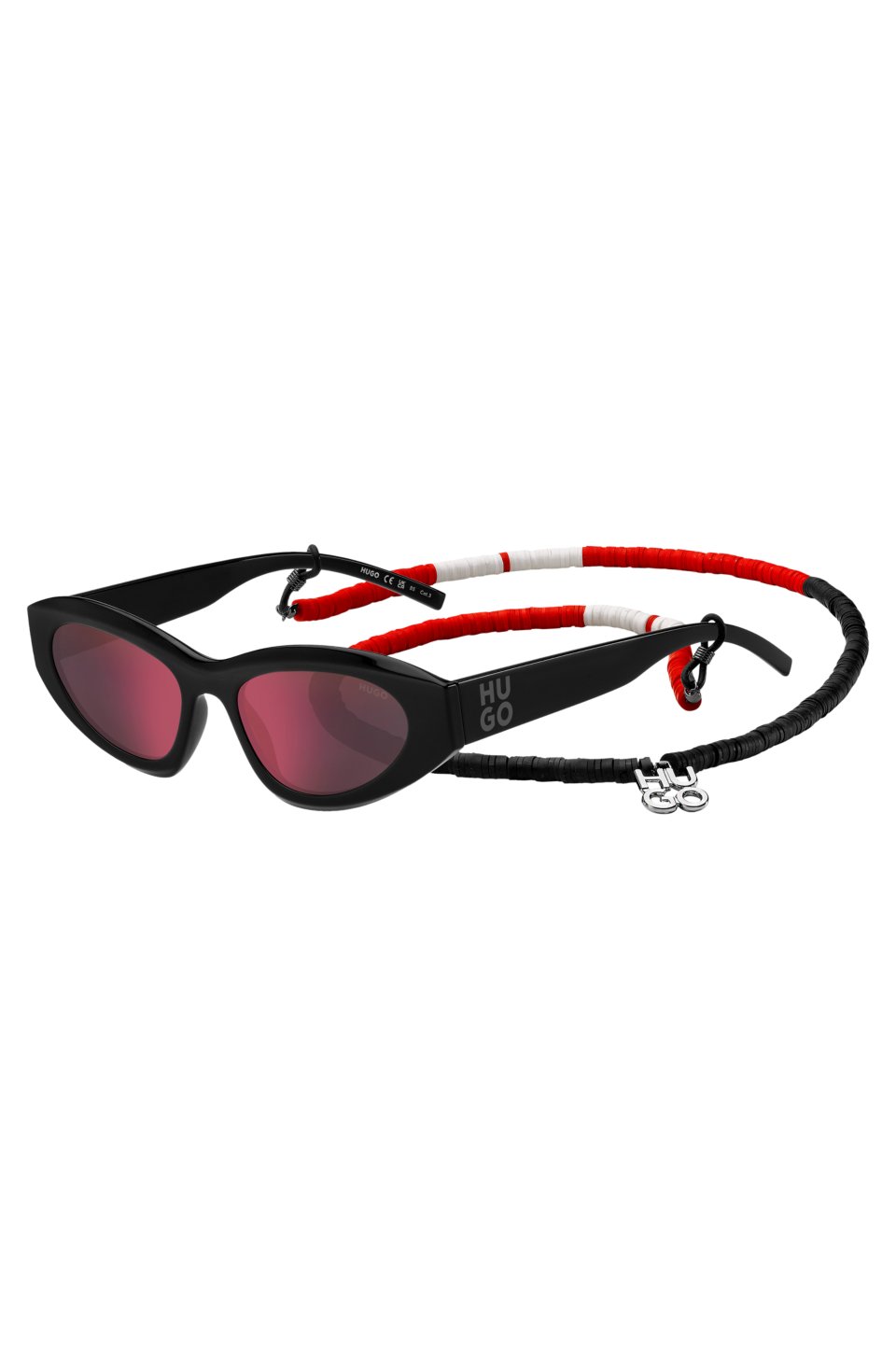 sunglasses with beaded chain