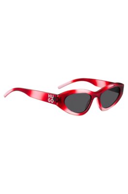 Hugo sunglasses with stacked-logo temples övrigt herr – bild 3