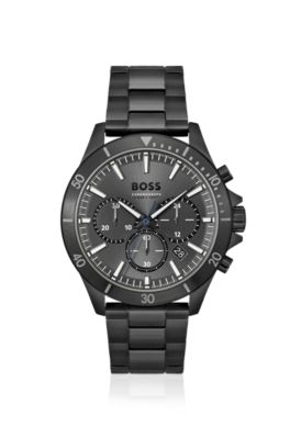 Mens Black Watches Hugo Boss Hotsell | bellvalefarms.com