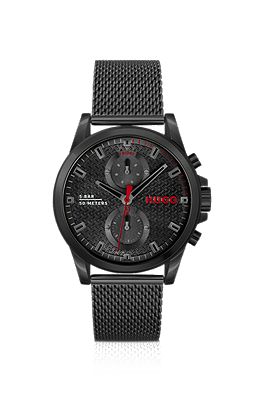 Hugo dare watch clearance black