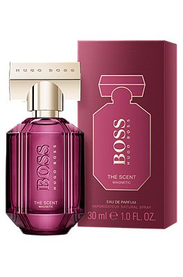 Hugo boss outlet perfume purple bottle