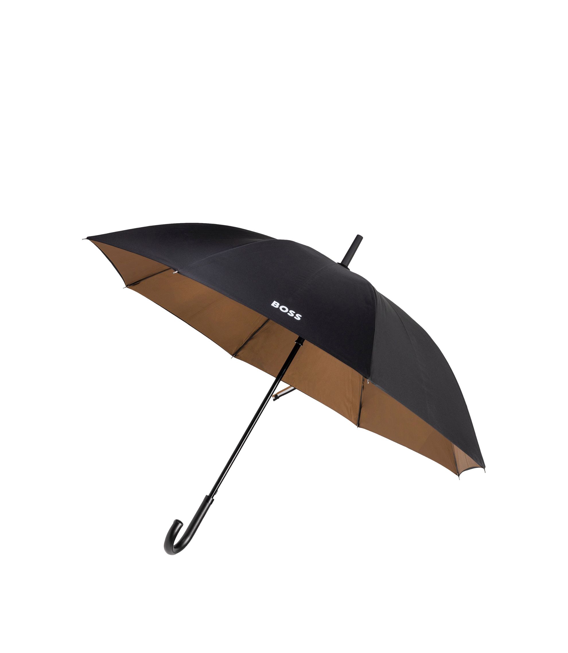 Urbaner Regenschirm mit zweifarbigem Schirm