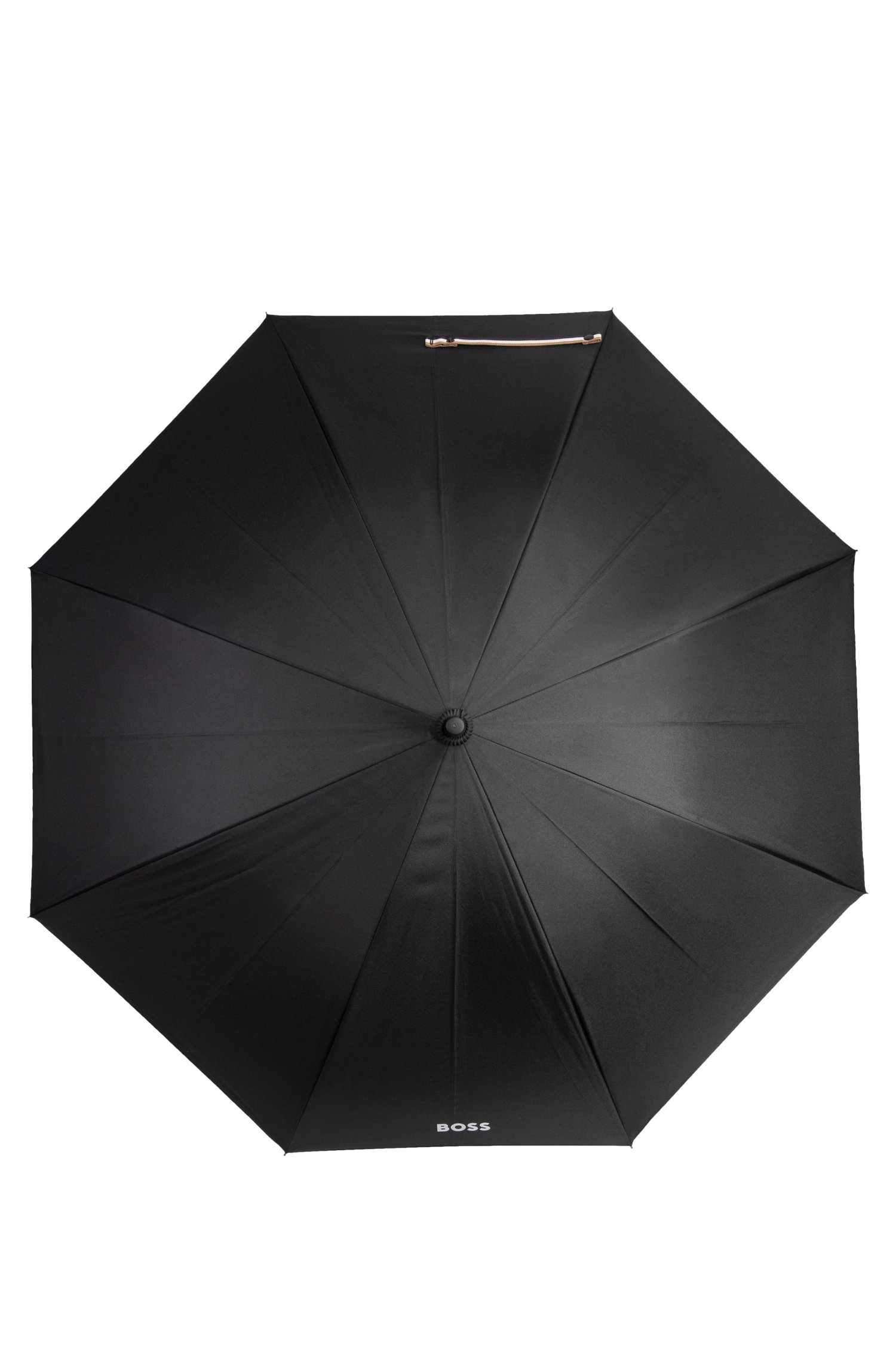Boss City umbrella with two-tone canopy paraplyer & tech herr – bild 3