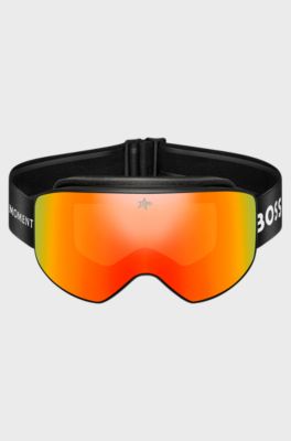 BOSS x Perfect Moment all-gender ski goggles, Orange