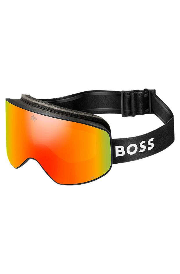 Óculos de esqui BOSS x Perfect Moment para todos os géneros, Laranja