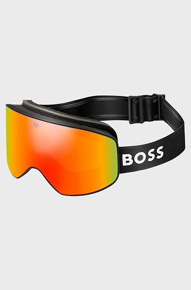 BOSS x Perfect Moment all-gender ski goggles, Orange