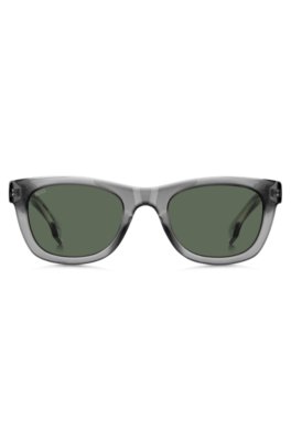 Boss Grey-acetate sunglasses with 3D logo övrigt herr – bild 2