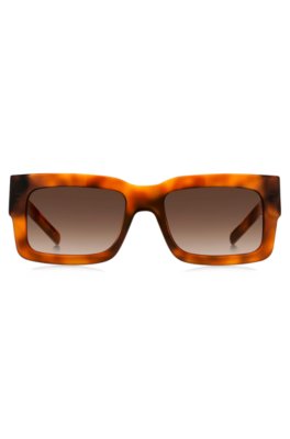 Boss Havana-acetate sunglasses with Double B monogram solglasögon dam – bild 2
