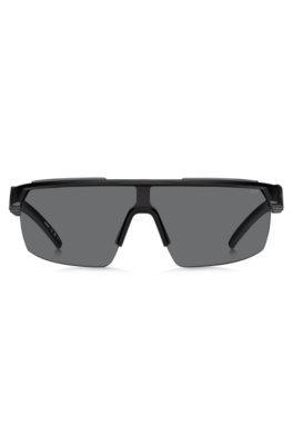 Hugo Mask-style sunglasses in black with 3D-logo temples övrigt herr – bild 2