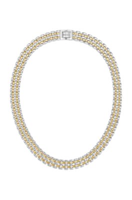 Collier bicolore à maillons