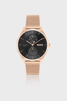 Carnation-gold-tone watch, Gold