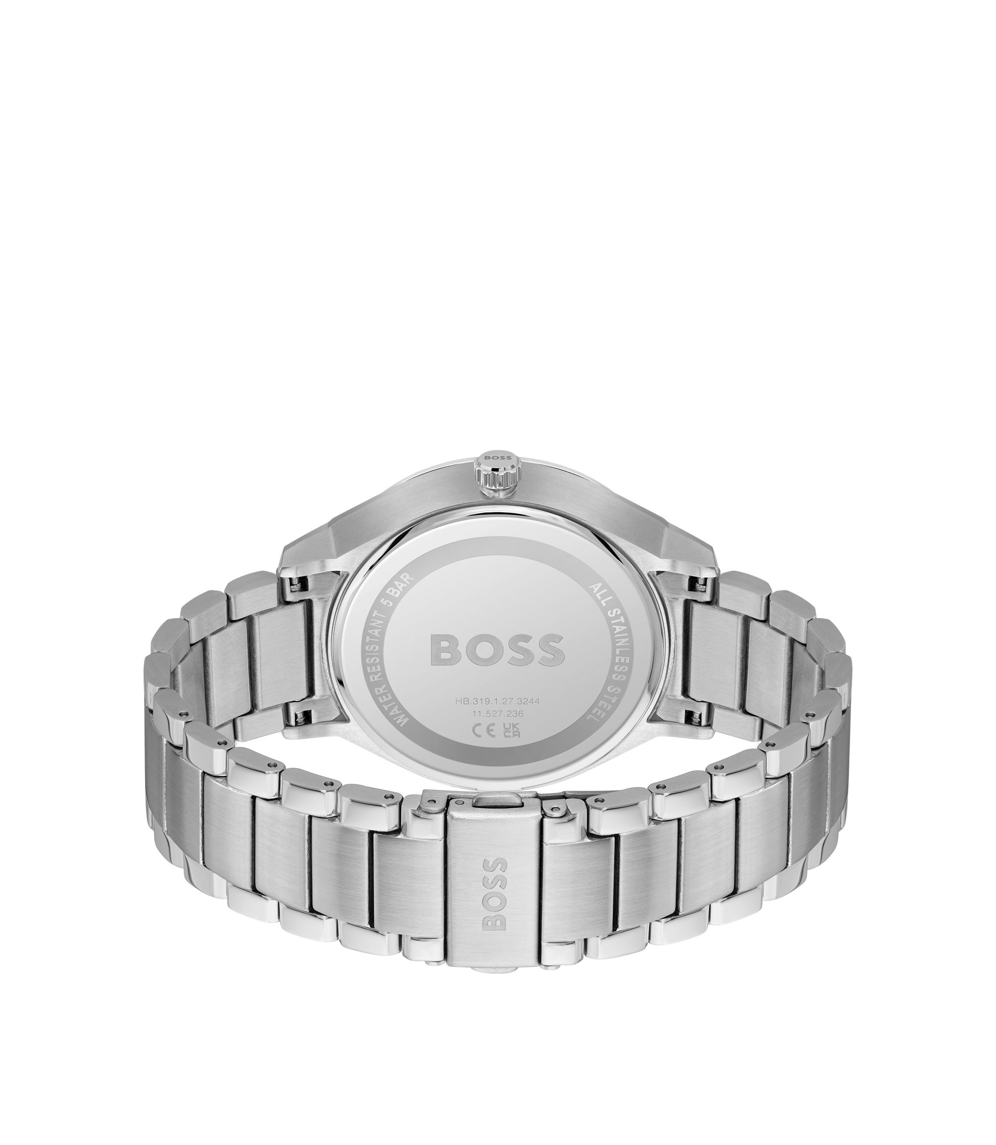 BOSS - ブルーダイヤル ウォッチ ステンレススチール リンク 