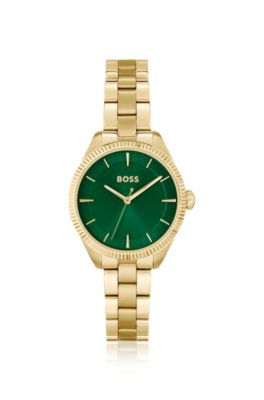 Horloge groene wijzerplaat hot sale