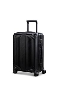 BOSS | Samsonite anodized aluminium cabin-size suitcase, Black