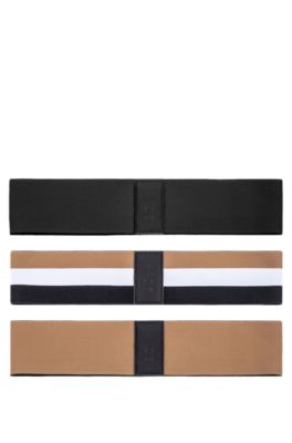 Three-pack of branded resistance bands, Patterned