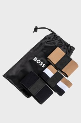 Three-pack of branded resistance bands, Patterned